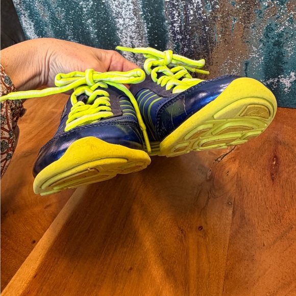 Coach Y2K Vintage Blue Metallic and Nylon Darla Sneaker - Picture 10 of 13